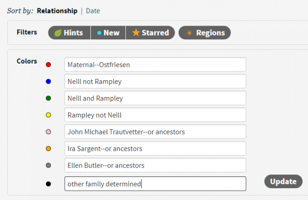Chrome Extension for AncestryDNA Users--Color Code Your Matches ...